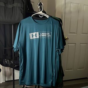 Under Armour Men's Teal Short Sleeve Tee
